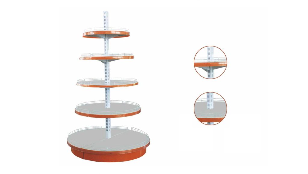 YD-S012 Σύστημα Ραφιών - Γόνδολας Στρογγυλής