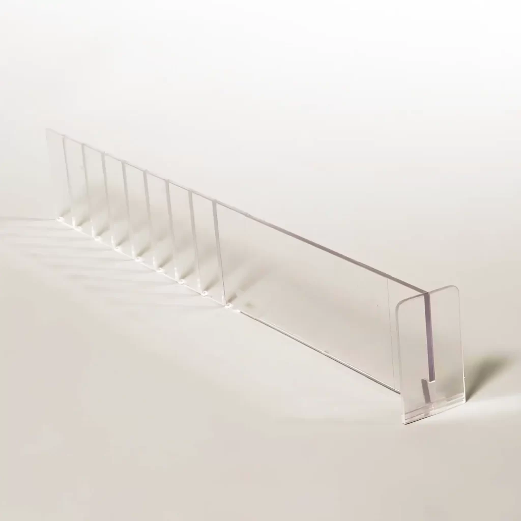 Διαχωριστικό Ραφιού Plexiglass