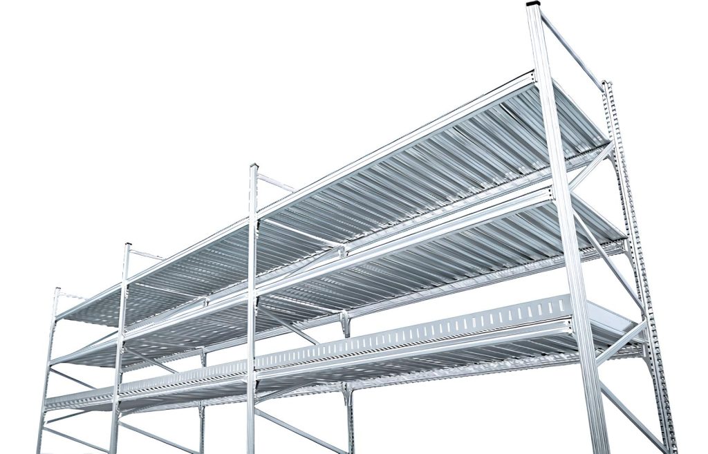 ΡΑΦΙΑ UNISHELF - Μεταλλικά ράφια ελαφρού τύπου - Ημιβαρέως Τύπου