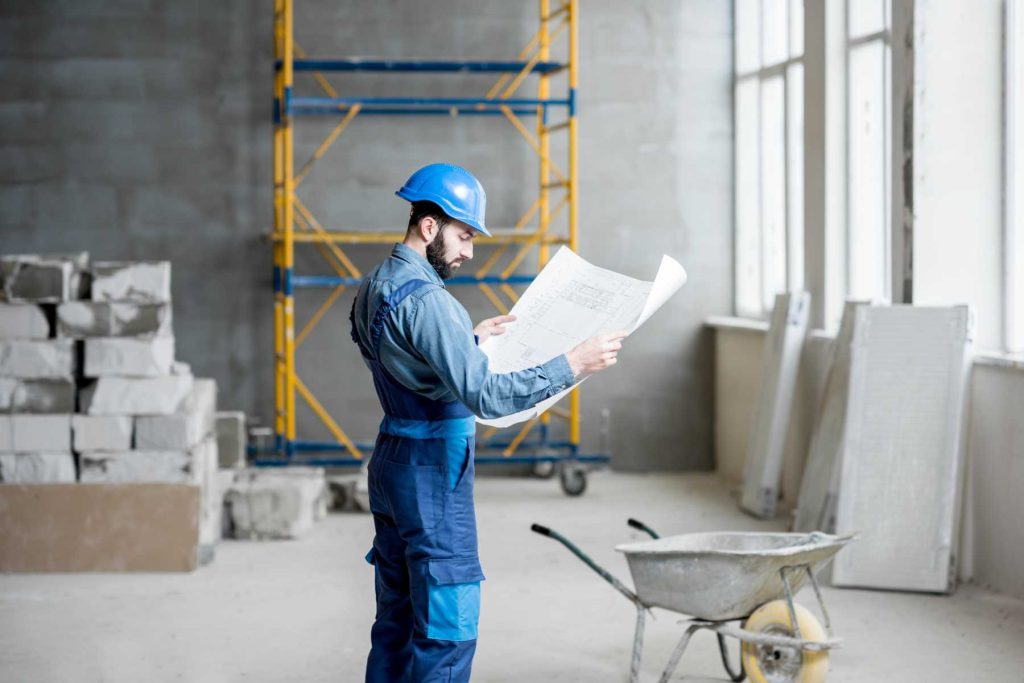 Σκαλωσιά για τον εσωτερικό χώρο οικοδομής ή αποθήκης