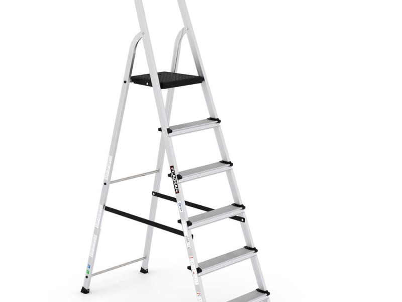 BERGAMA Σκάλα Αλουμινίου Οικιακής χρήσης