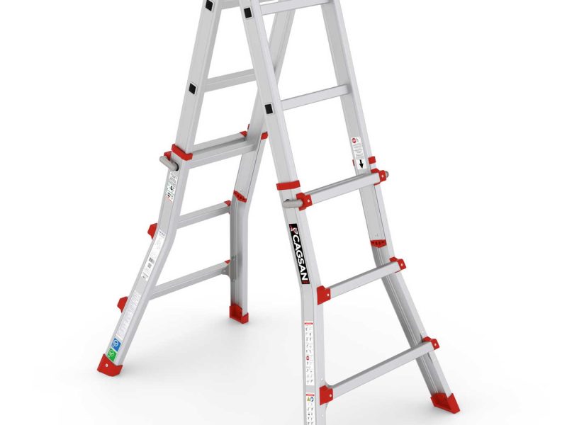 Αναδιπλούμενη σκάλα αλουμινίου TOROS