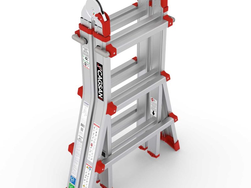 Αναδιπλούμενη σκάλα αλουμινίου TOROS