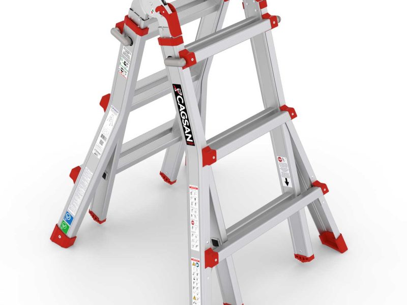 Αναδιπλούμενη σκάλα αλουμινίου TOROS