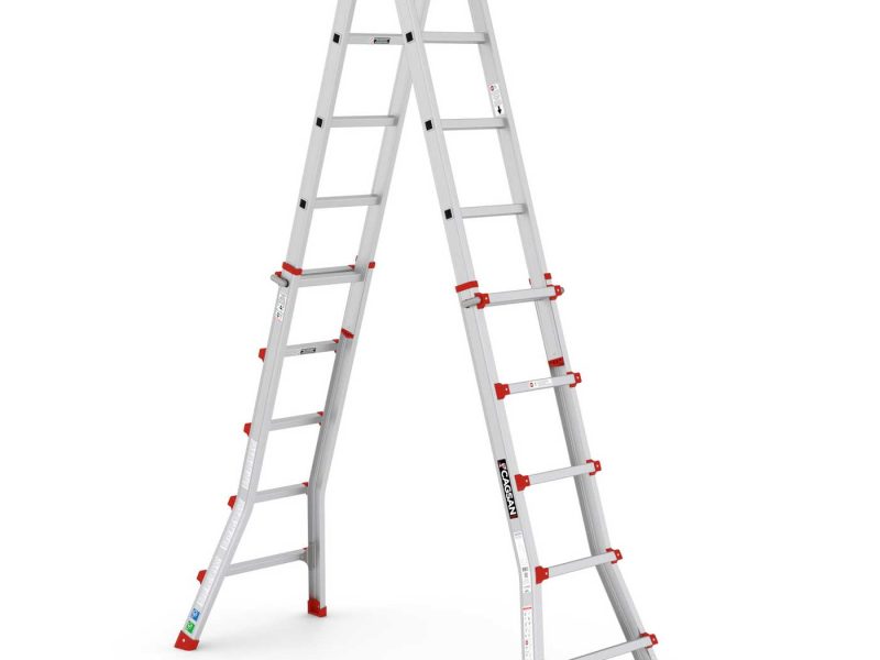 Αναδιπλούμενη σκάλα αλουμινίου TOROS