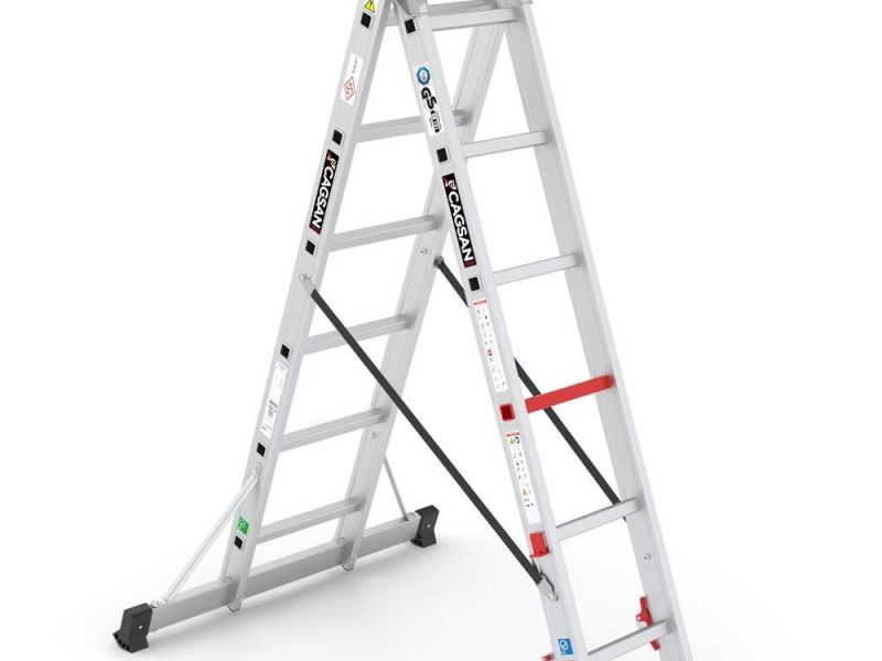 DUOCOMBI – Πολυχρηστικές Σκάλες 2 μερών