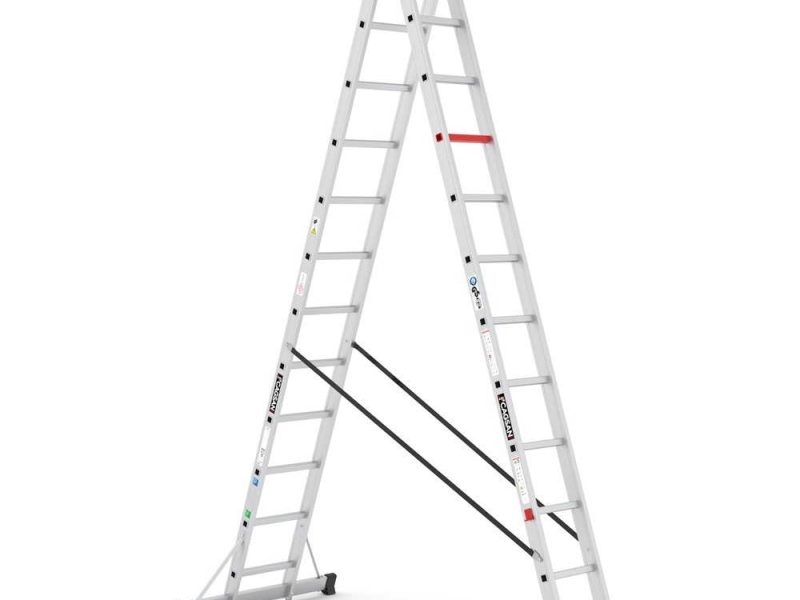 DUOCOMBI – Πολυχρηστικές Σκάλες 2 μερών