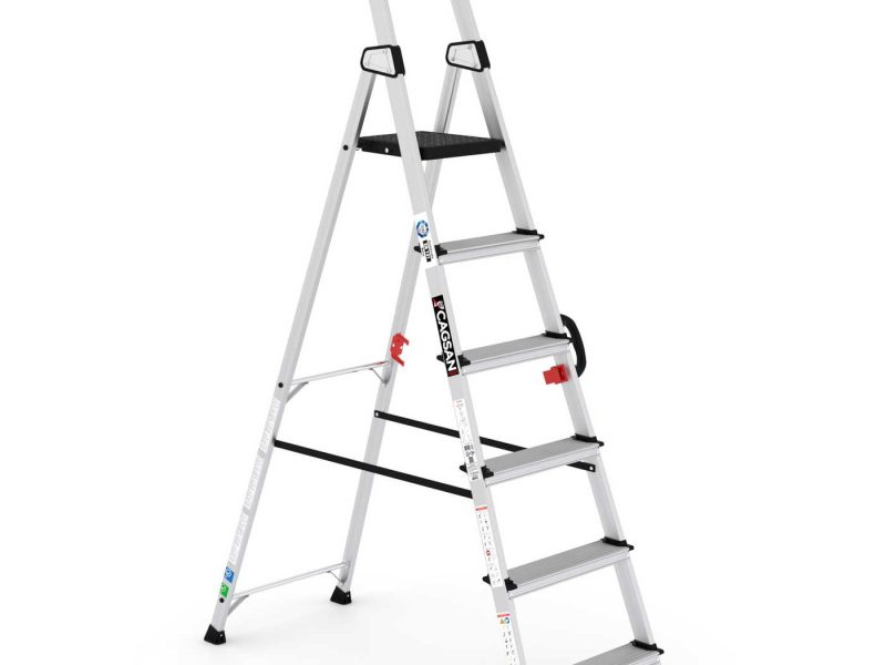 Επαγγελματική σκάλα στιβαρής κατασκευής HAZAR