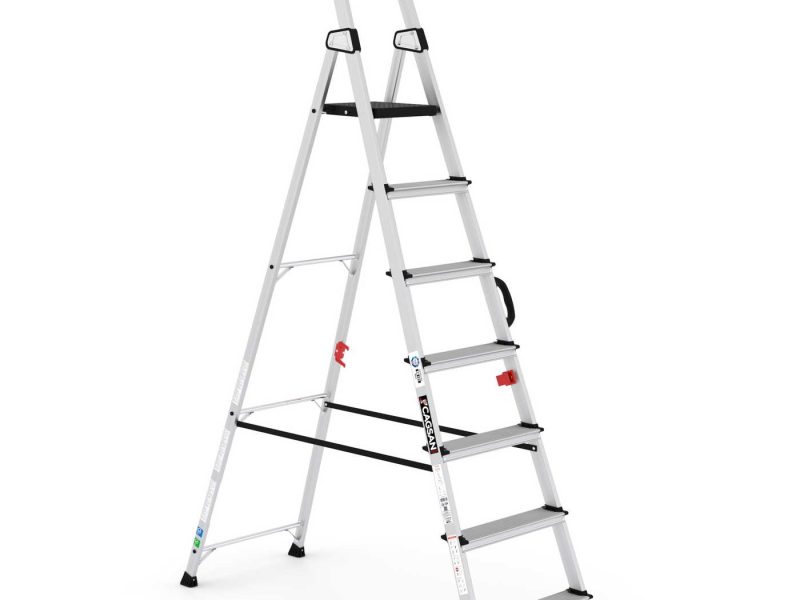 Επαγγελματική σκάλα στιβαρής κατασκευής HAZAR