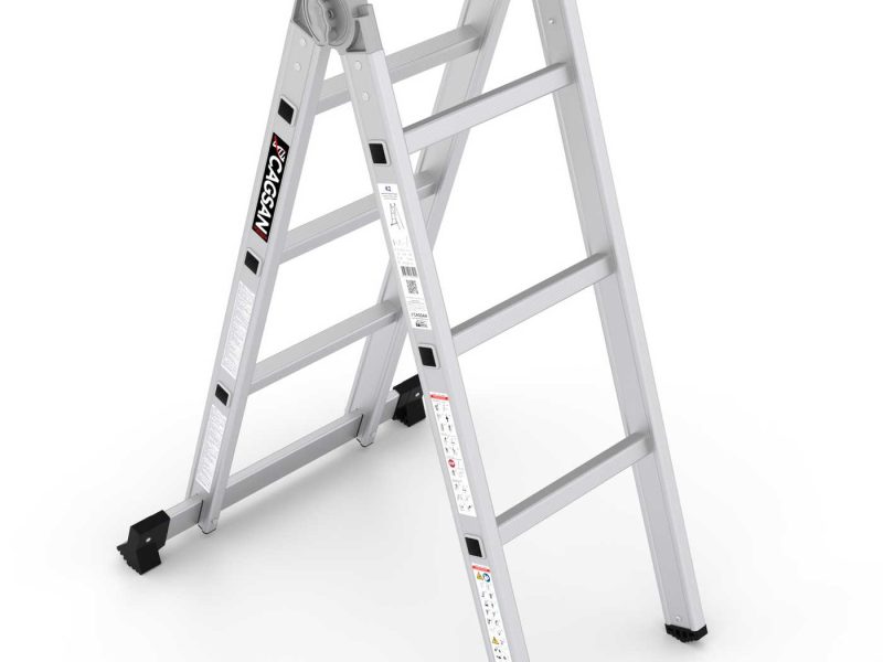 Αναδιπλούμενη σκάλα αλουμινίου FOLDE