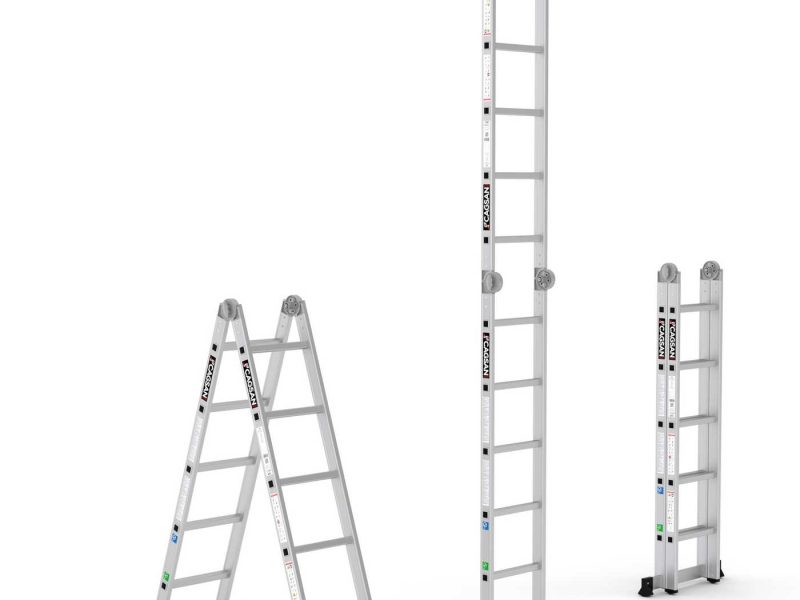 Αναδιπλούμενη σκάλα αλουμινίου FOLDE