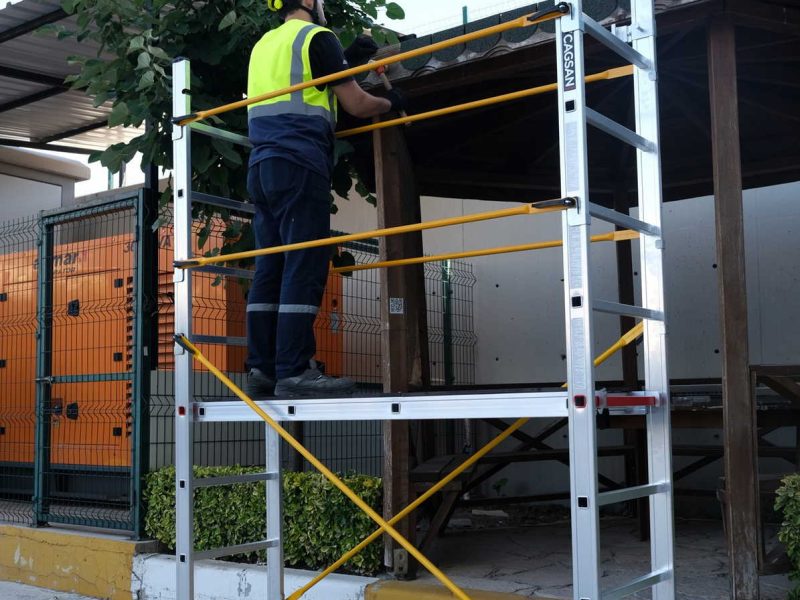 MONOSAFE – Σκάλα-Πλατφόρμα Πολλαπλών Χρήσεων