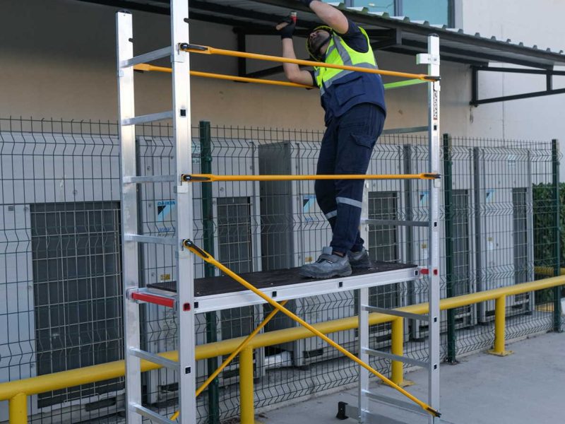 MONOSAFE – Σκάλα-Πλατφόρμα Πολλαπλών Χρήσεων