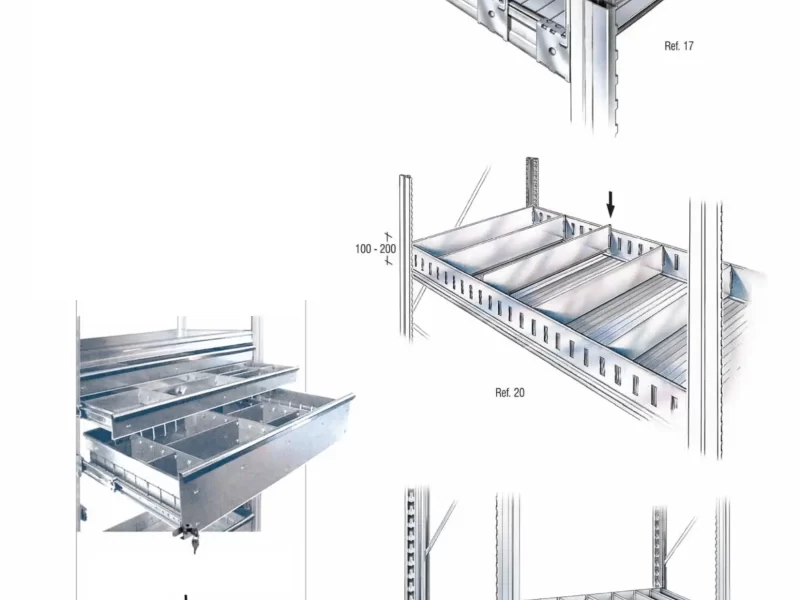 Διαχωριστικά άνω ραφιών MS-101