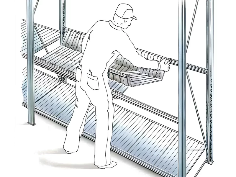 MS-102 Μεταλλικά σκαφάκια με διαχωριστικά