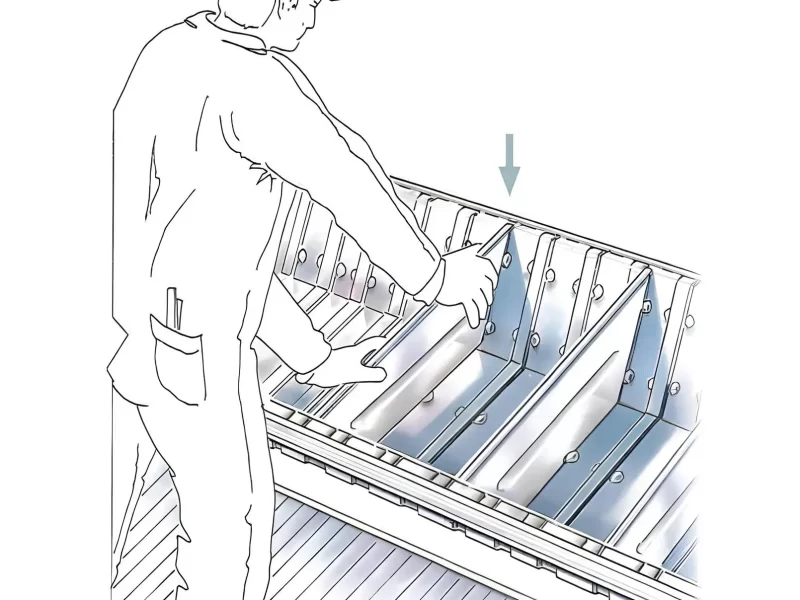 MS-102 Μεταλλικά σκαφάκια με διαχωριστικά