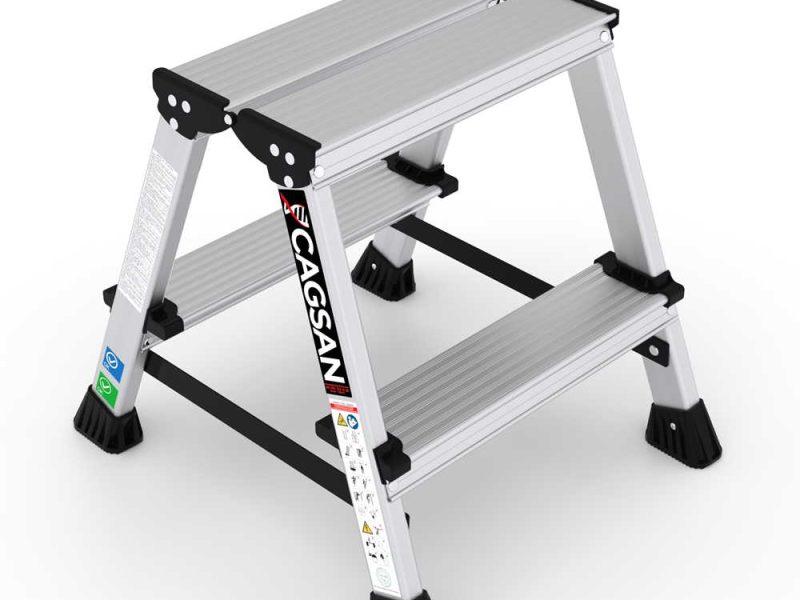 OLIMPOS – Αλουμινένια Σκάλα Διπλής Όψης