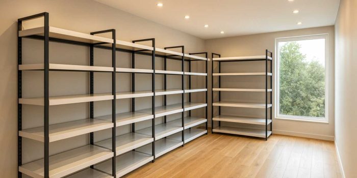 TR-0015 - Μεταλλική Ραφιέρα «Διάφανο»