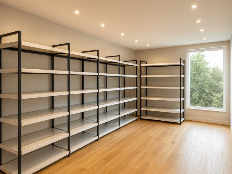 TR-0015 - Μεταλλική Ραφιέρα «Διάφανο»