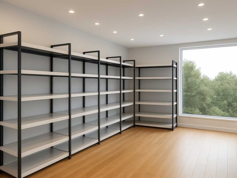 TR-0015 - Μεταλλική Ραφιέρα «Διάφανο»