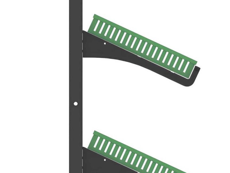 Μονό Τροχήλατο stand μαναβικής