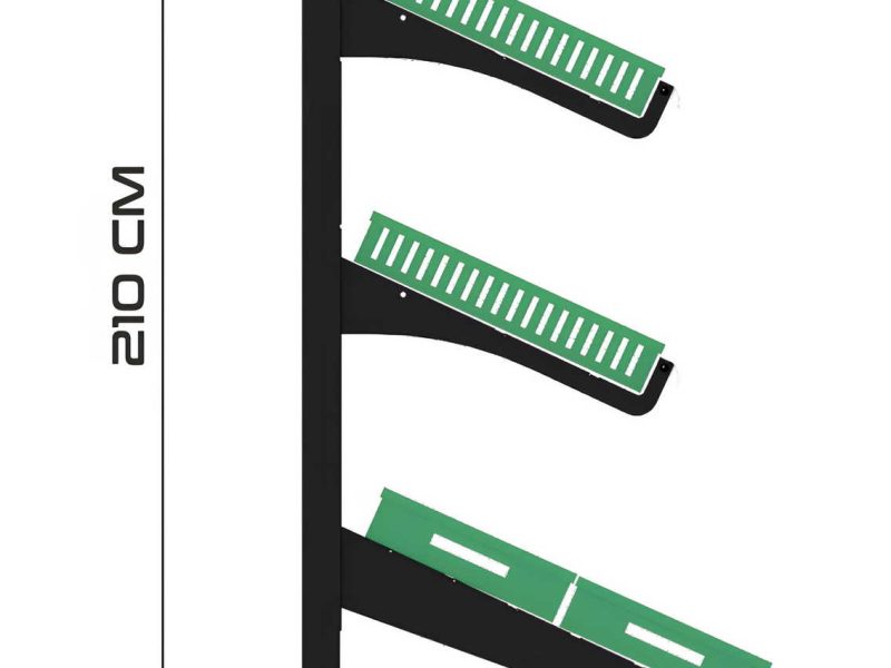 Ραφιέρα μαναβικής με βάση 80 cm