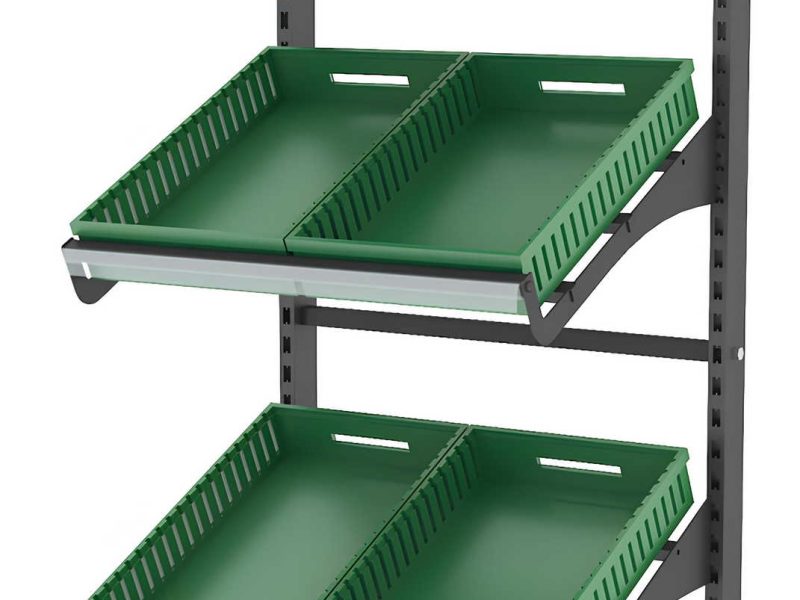 Μονό Τροχήλατο stand μαναβικής