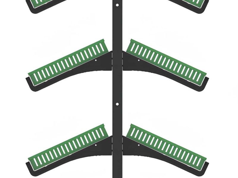 Διπλό Τροχήλατο stand μαναβικής