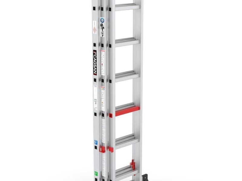 TRIO – Τρπλή Αλουμινένια Συρόμενη Σκάλα