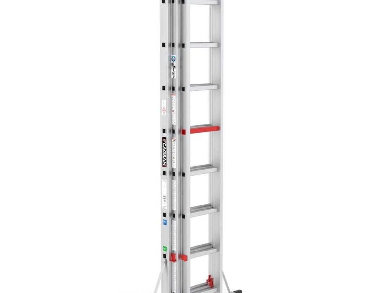 TRIO – Τρπλή Αλουμινένια Συρόμενη Σκάλα