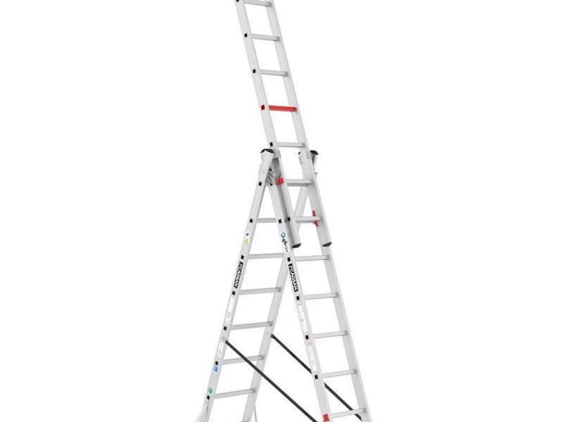 TRIOCOMBI – Πολυχρηστική Σκάλα 3 Τεμαχίων Υψηλής Τεχνολογίας