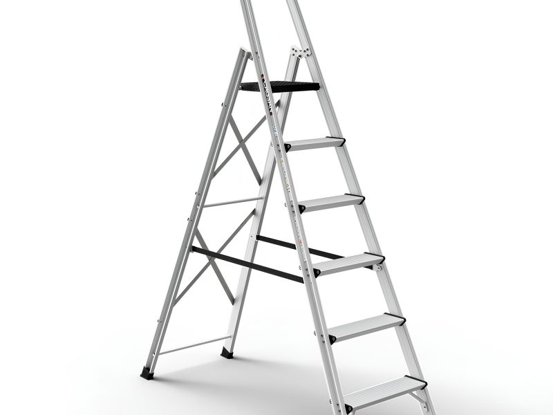 VEN105 - Αναδιπλούμενη Επαγγελματική Σκάλα 150kg