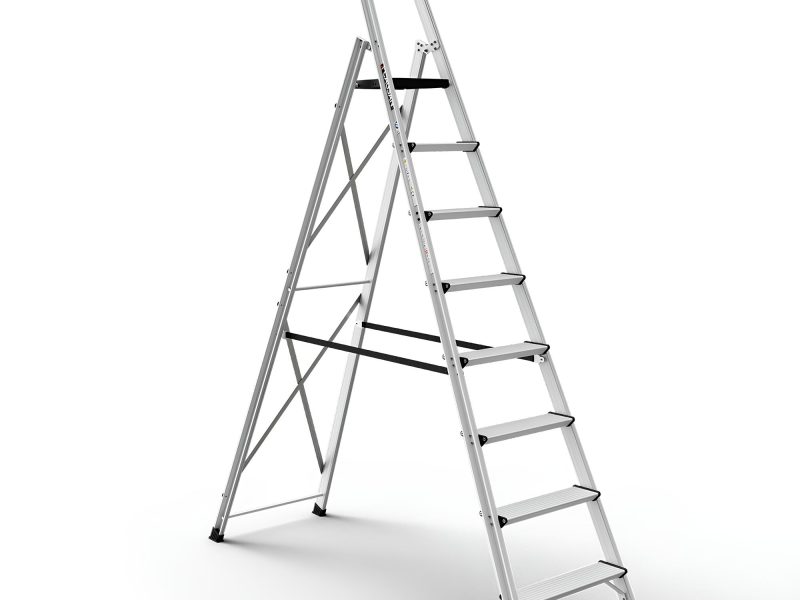 VEN107 - Αναδιπλούμενη Επαγγελματική Σκάλα 150kg