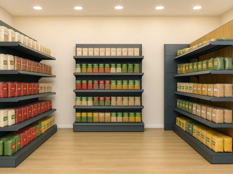 YD-S002 - Επιτοίχια ραφιέρα για Super Market