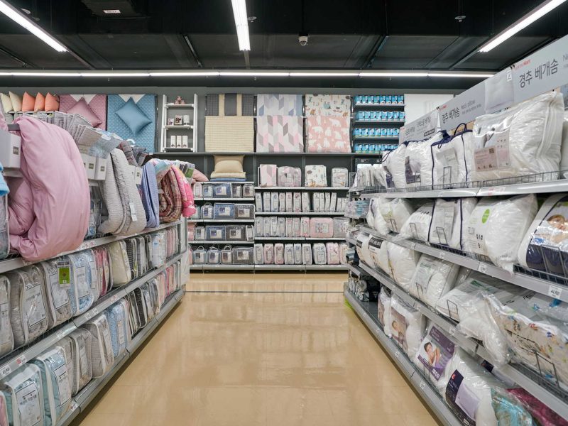 YD-S003A - Ραφιέρα Διπλή για Καταστήματα