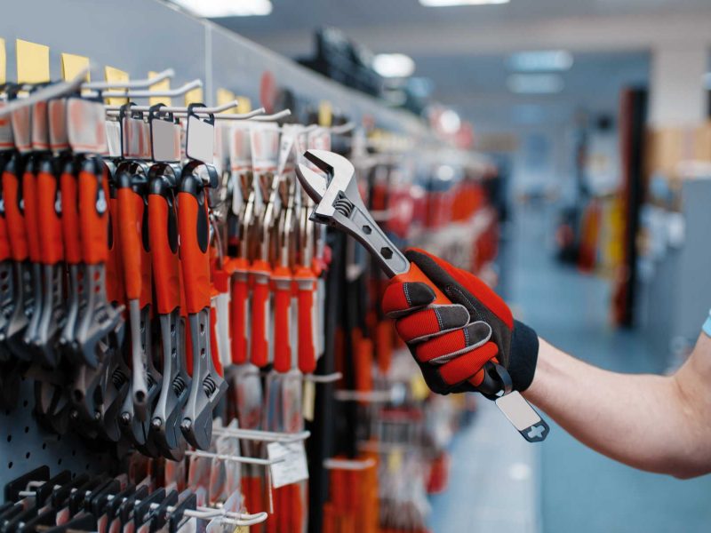 YD-S003A - Ραφιέρα Διπλή για Καταστήματα