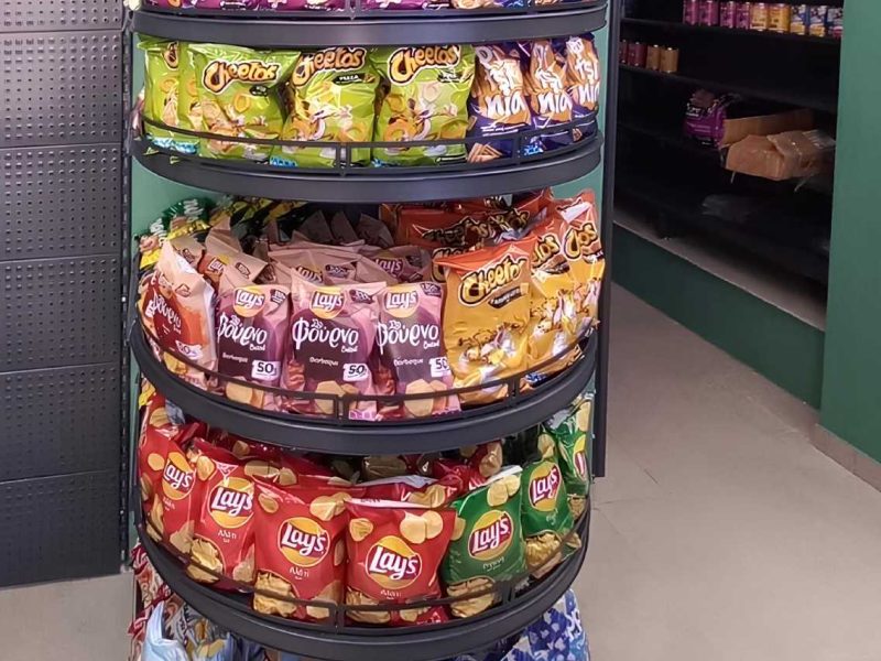 YD-S012 Σύστημα Ραφιών - Γόνδολας Στρογγυλής