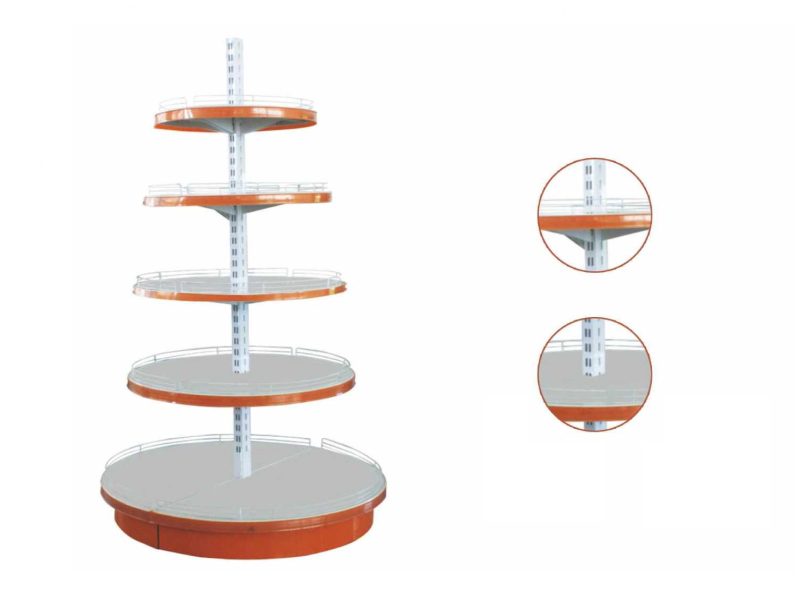 YD-S012 Σύστημα Ραφιών - Γόνδολας Στρογγυλής