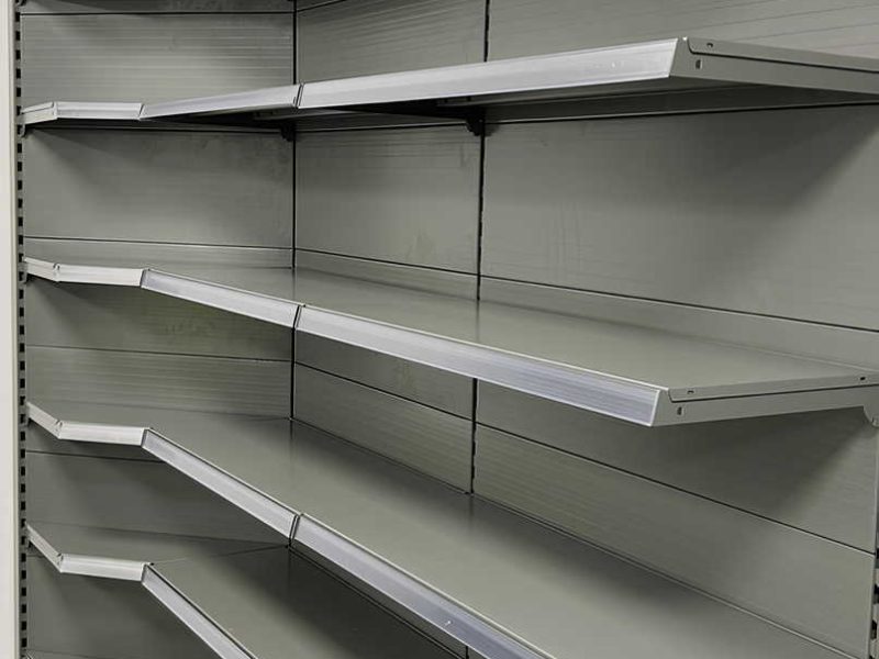 ΥD-S013 - Γωνιακή ραφιέρα για Super Market