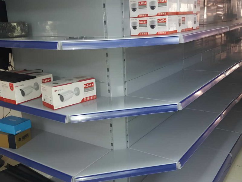 ΥD-S013 - Γωνιακή ραφιέρα για Super Market