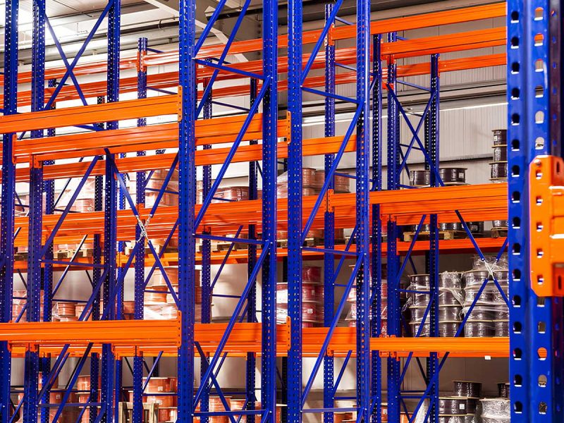 Ράφια παλέτας – αποθήκευσης βαρέως τύπου έως 12 μέτρα ύψος - 027
