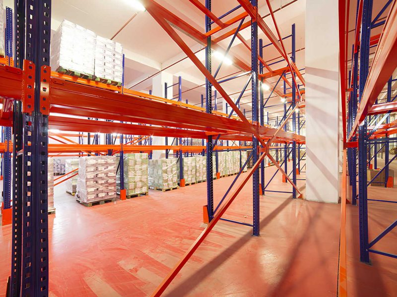 Ράφια παλέτας – αποθήκευσης βαρέως τύπου έως 12 μέτρα ύψος - 027