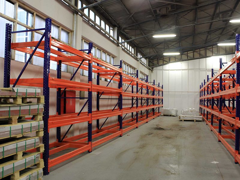 Ράφια παλέτας – αποθήκευσης βαρέως τύπου έως 12 μέτρα ύψος - 027