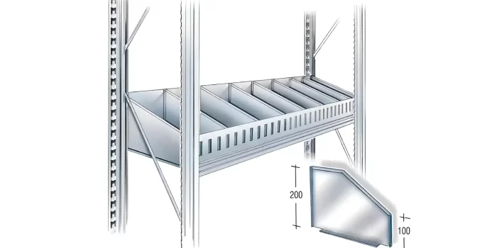 Αξεσουάρ ραφιών αποθήκης