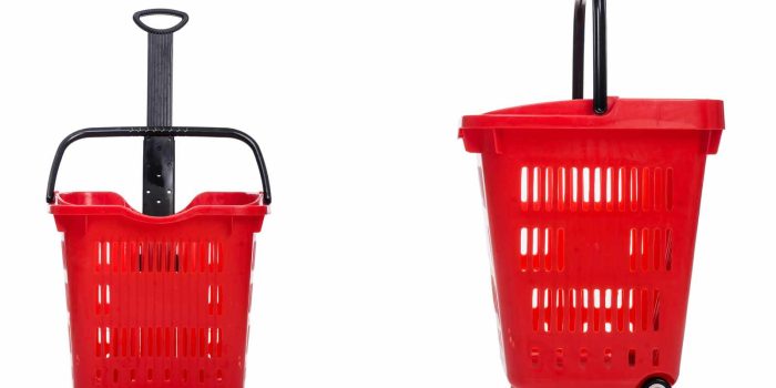 Καλάθια με ρόδες