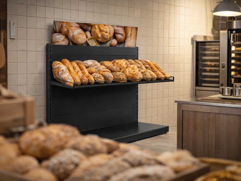 Ράφι ψωμιού, μεταλλική σχάρα