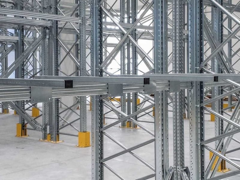 Unibuild – Σύστημα ραφιών παλετών βαρέος τύπου