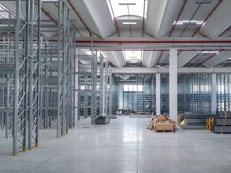 Unibuild – Σύστημα ραφιών παλετών βαρέος τύπου