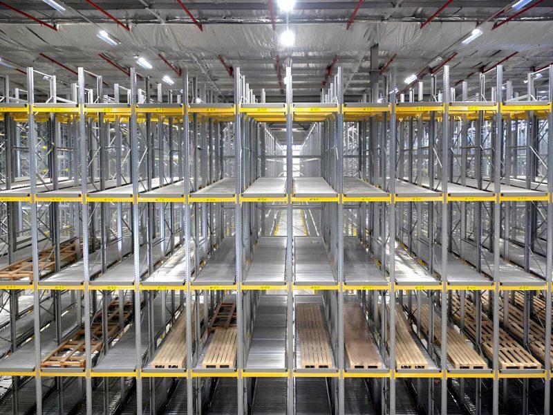 Unibuild – Σύστημα ραφιών παλετών βαρέος τύπου