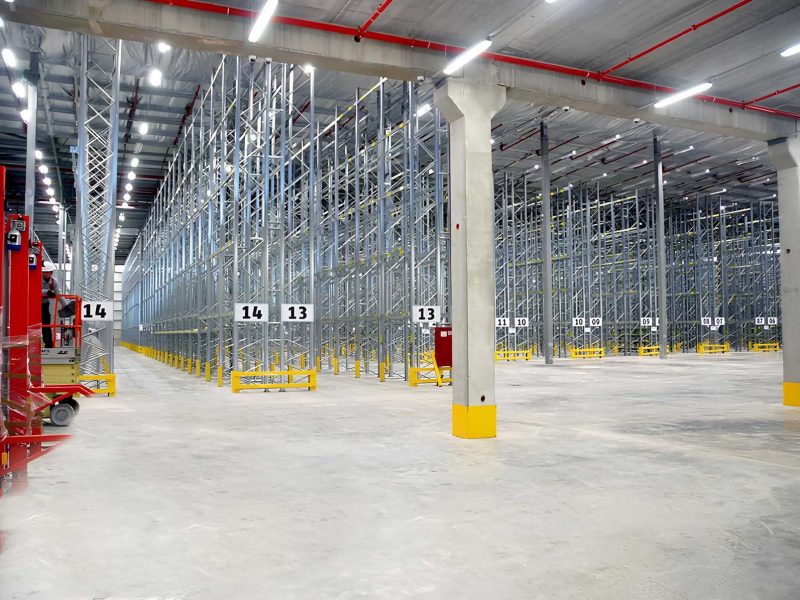 Unibuild – Σύστημα ραφιών παλετών βαρέος τύπου